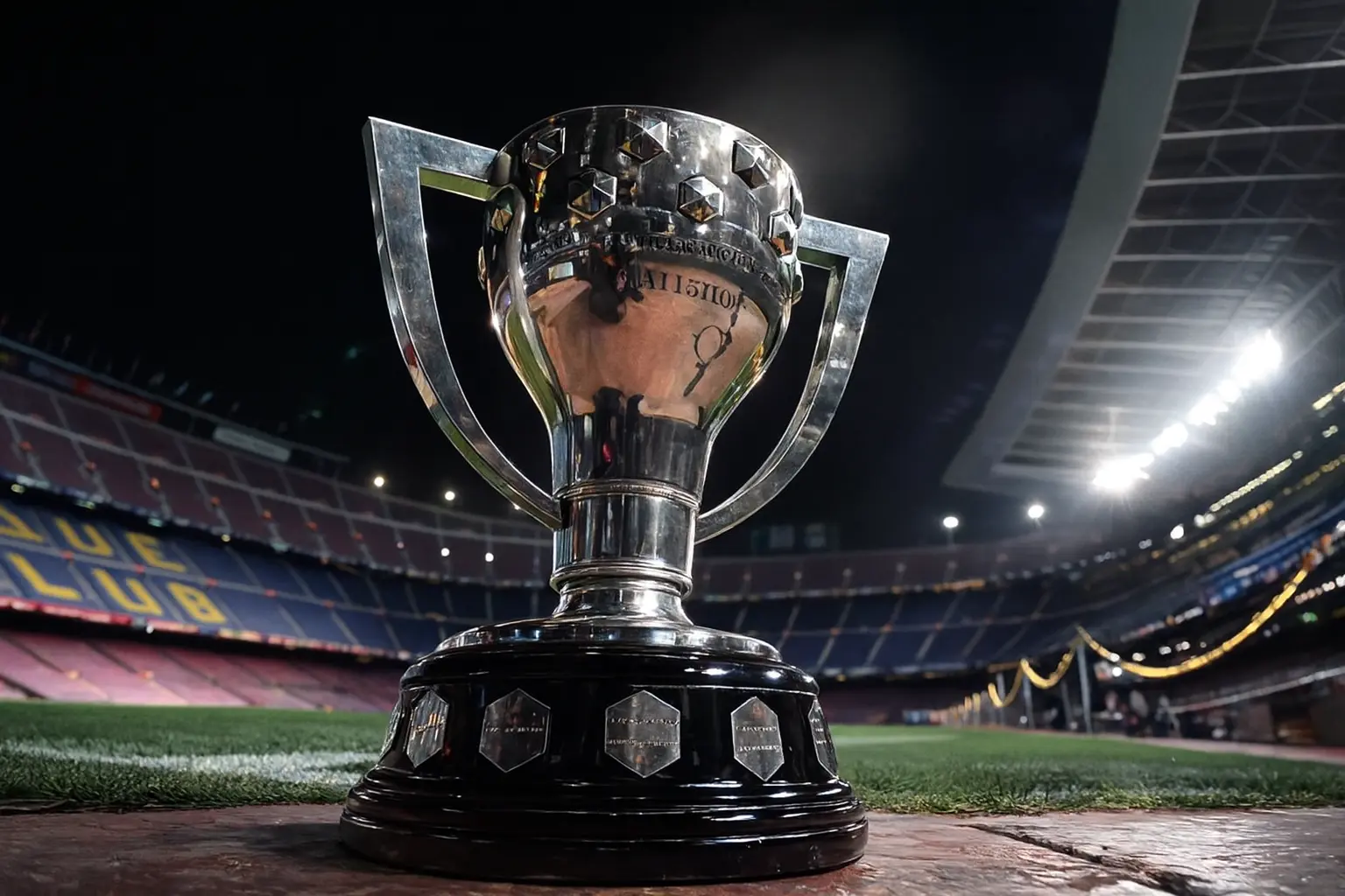 La Liga trophy