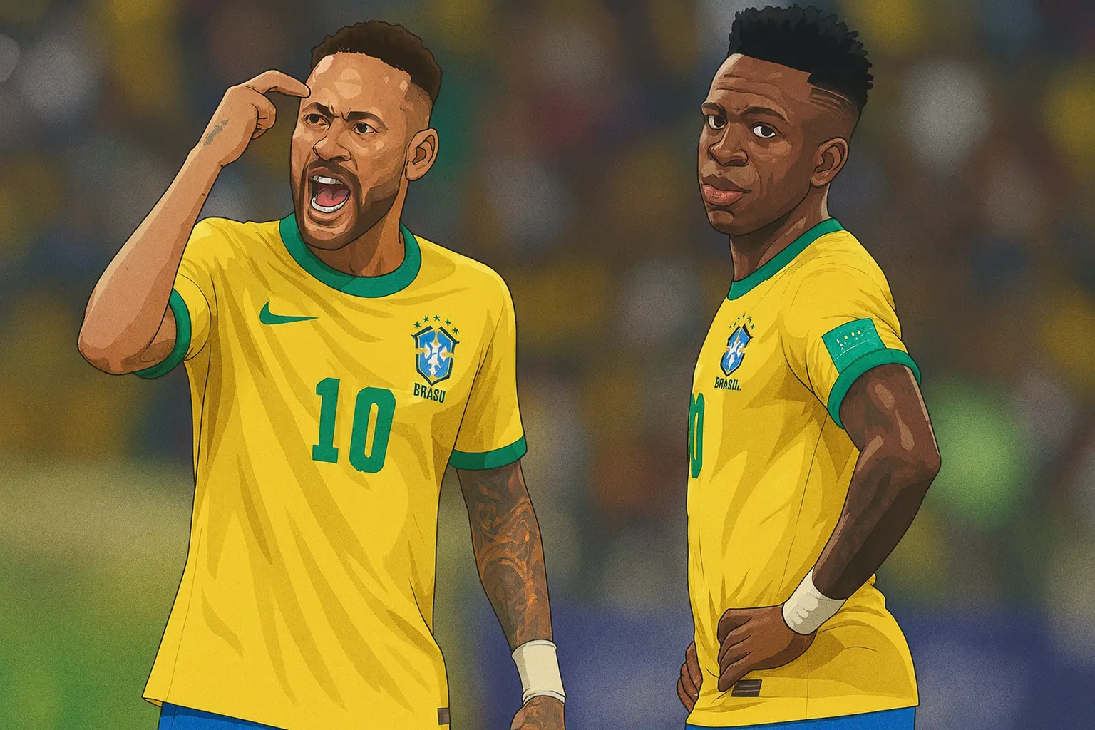 Neymar, Vinicius Junior