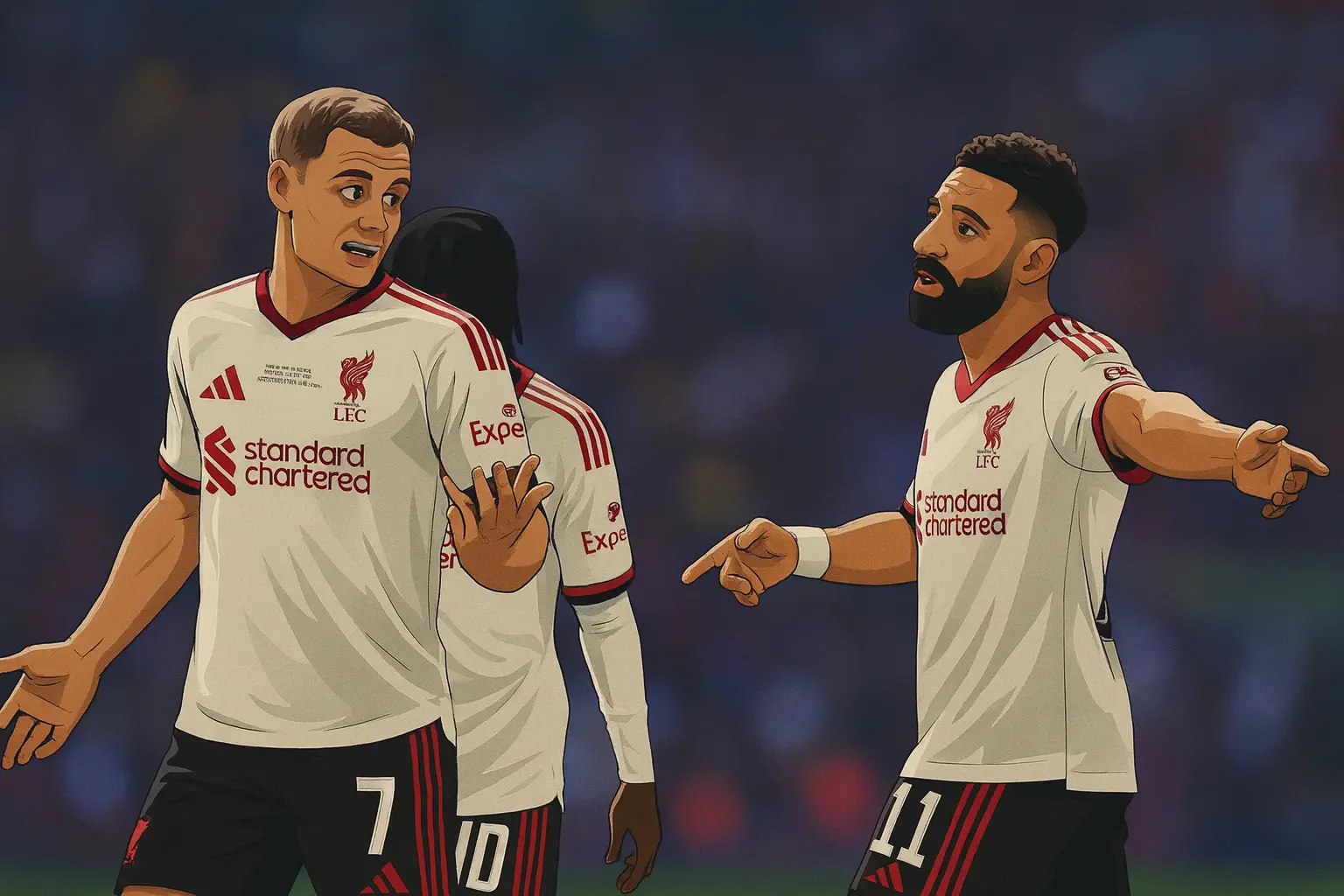 Mohamed Salah, Florian Wirtz,
