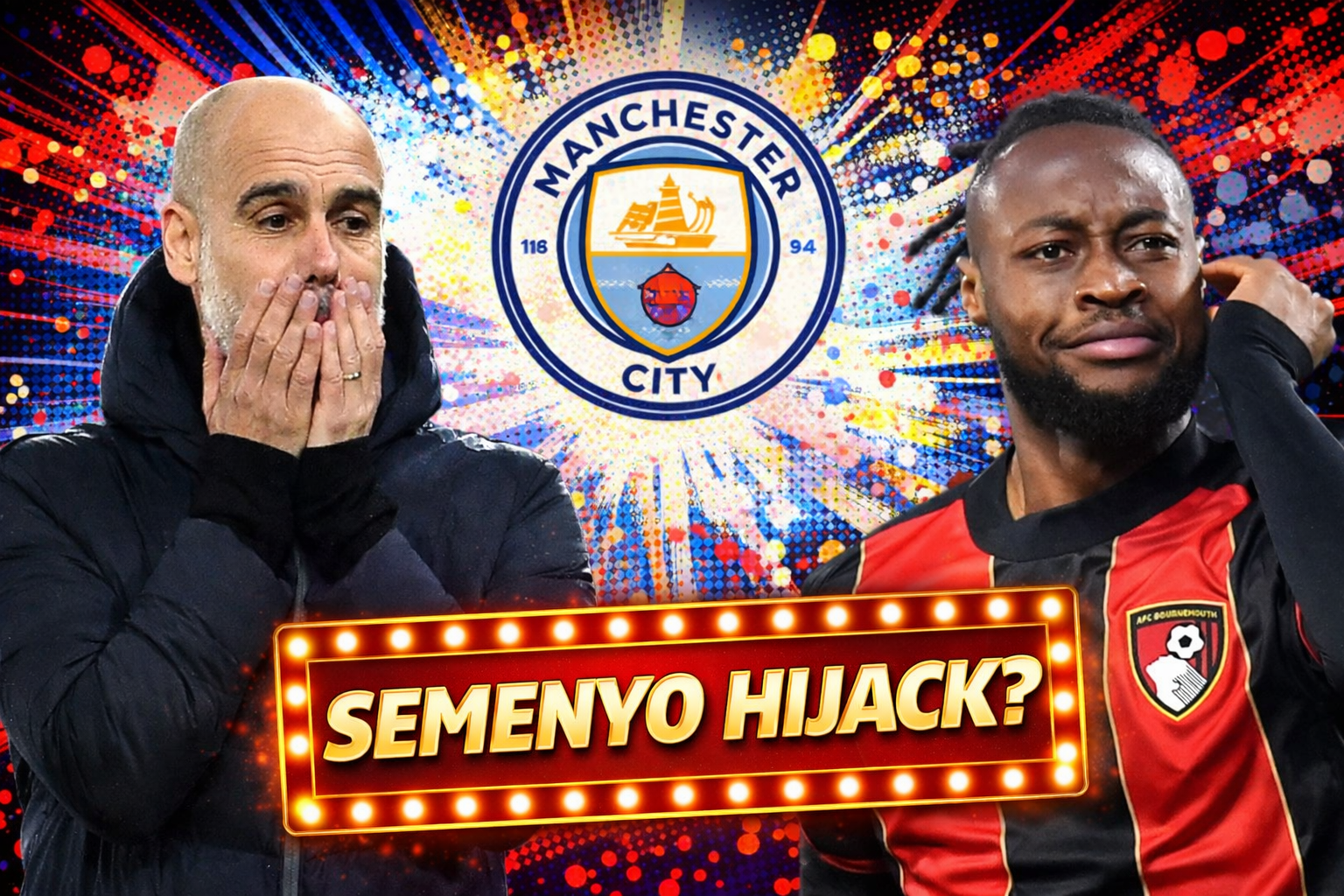 Pep Guardiola, Antoine Semenyo