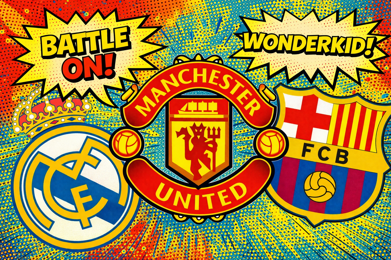 Manchester United battle Real Madrid and Barcelona for Dutch wonderkid
