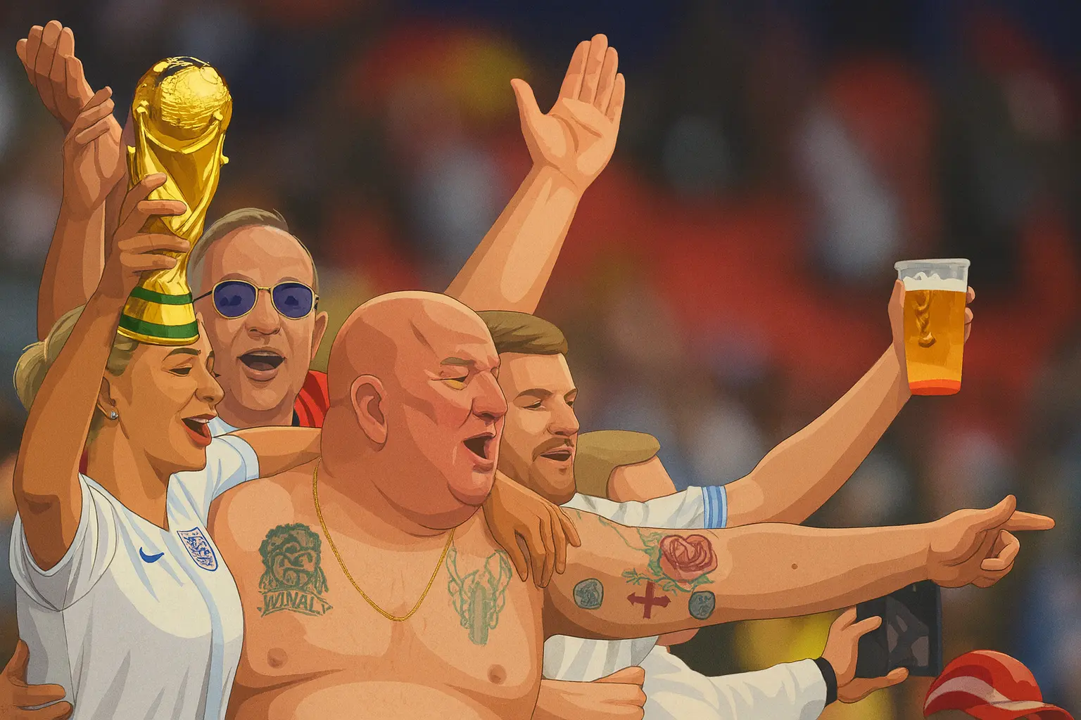 England fans