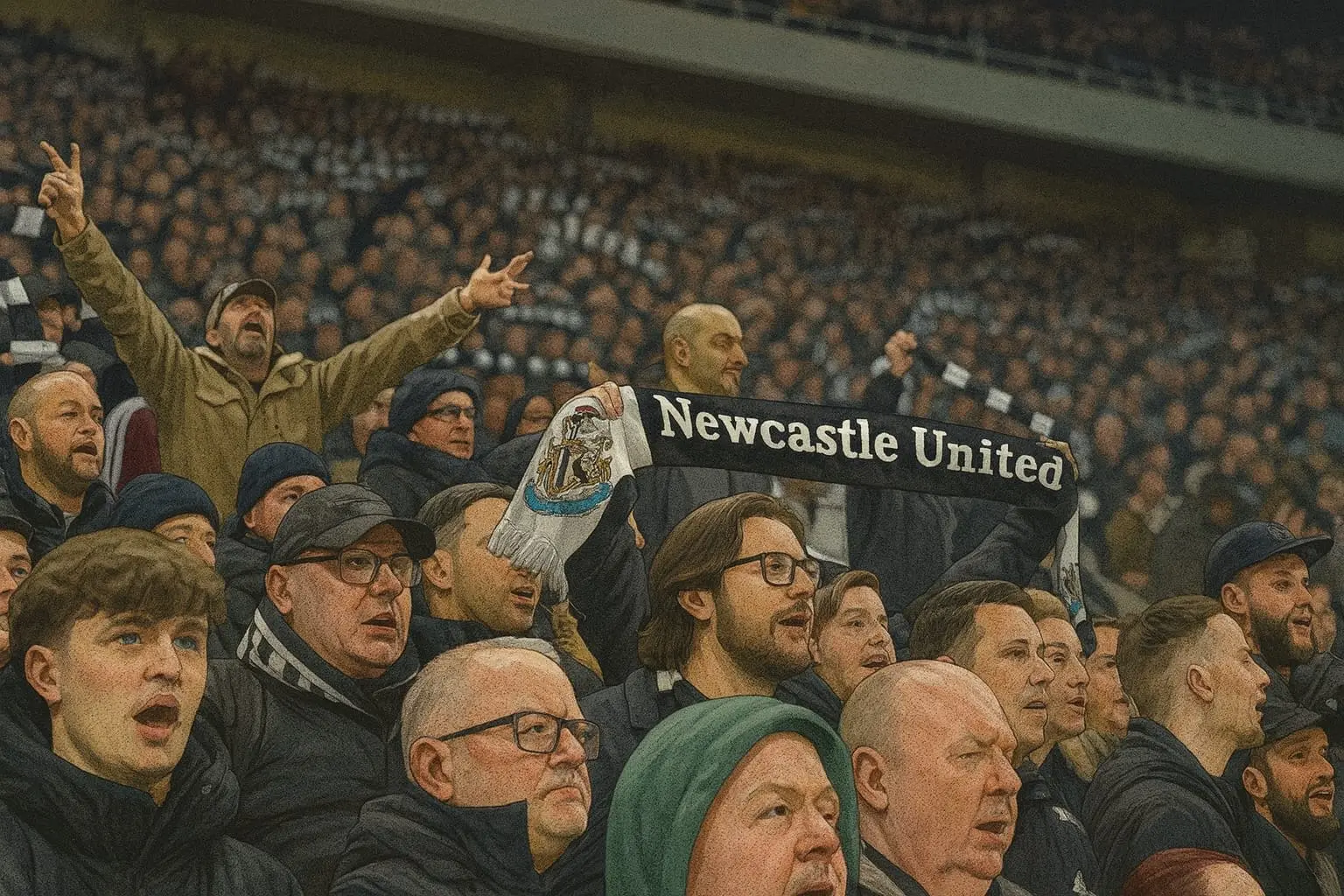 Newcastle United fans