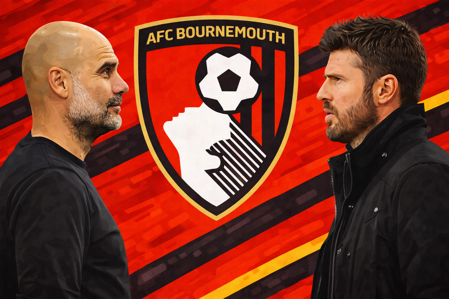 Michael Carrick, Pep Guardiola