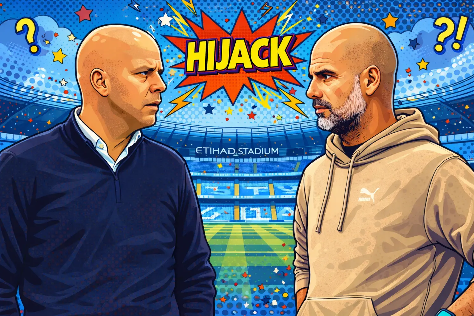 Arne Slot, Pep Guardiola