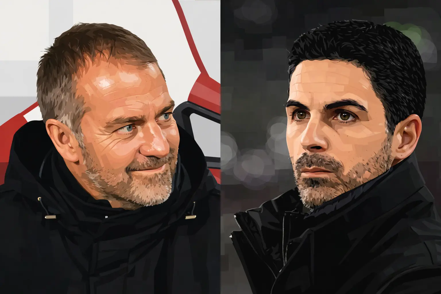 Hansi Flick, Mikel Arteta