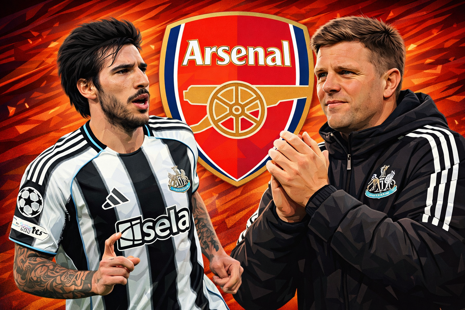 Sandro Tonali, Eddie Howe