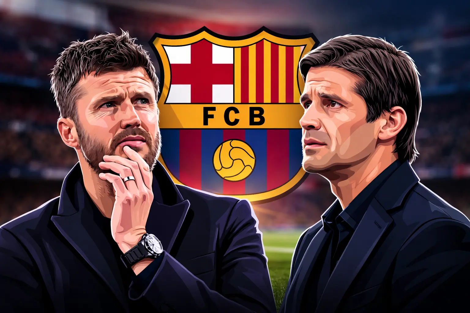 Michael Carrick, Cristian Chivu