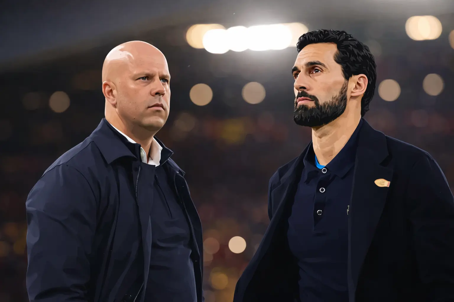 Arne Slot, Alvaro Arbeloa