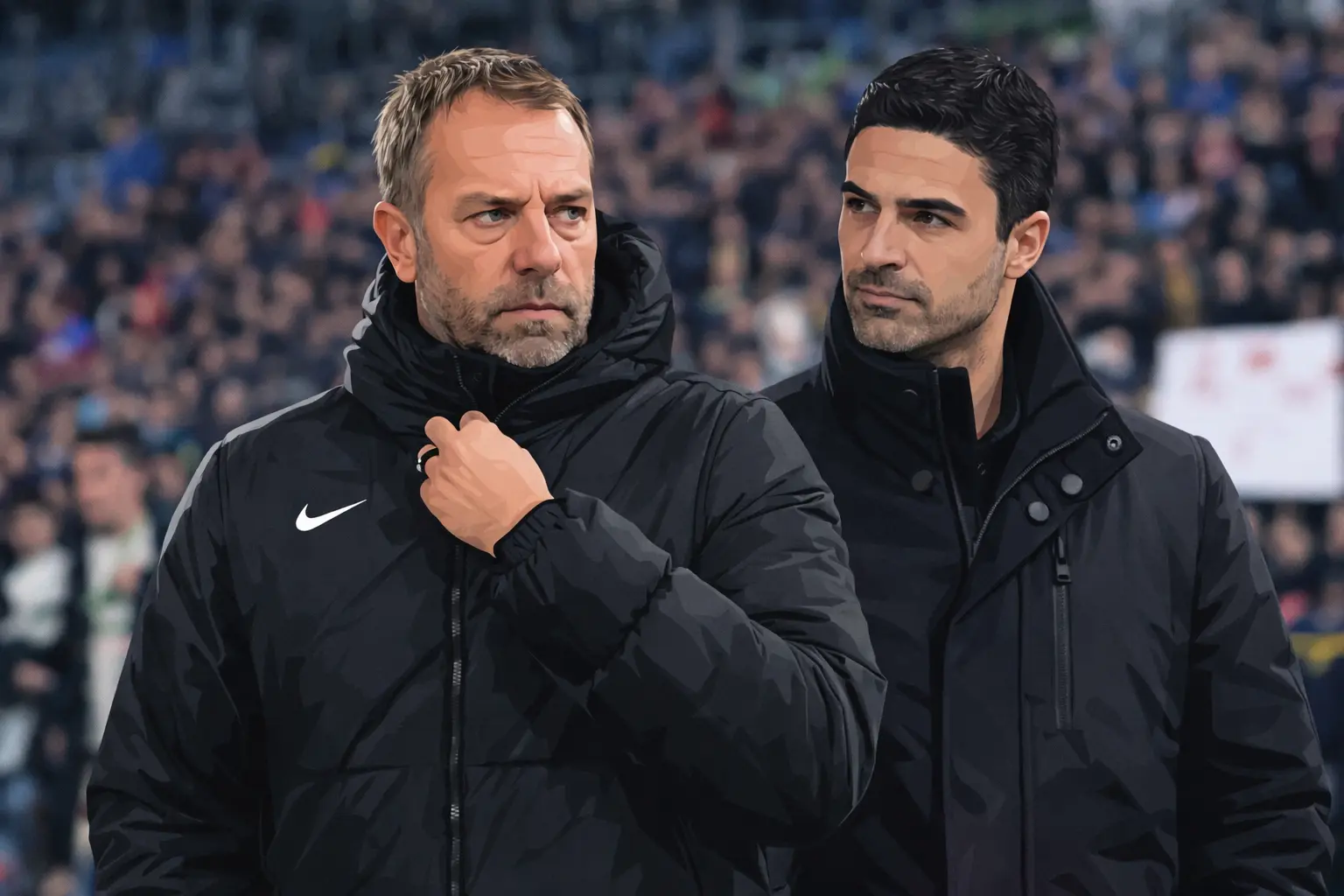 Hansi Flick, Mikel Arteta