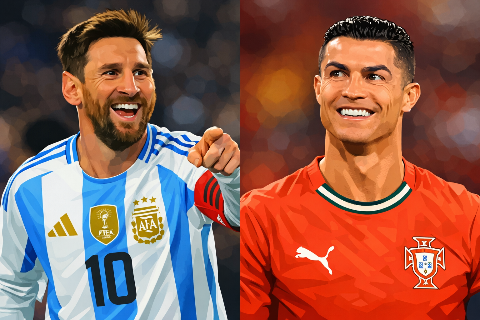 Cristiano Ronaldo, Lionel Messi