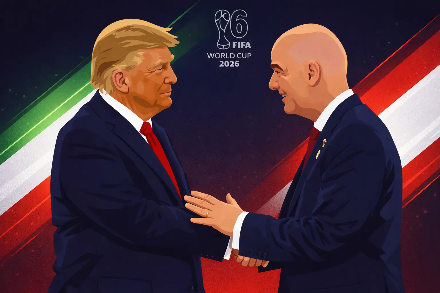 Gianni Infantino, Donald Trump