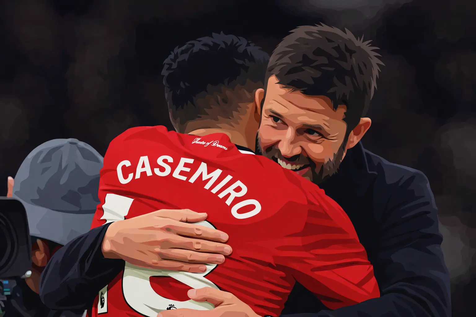Michael Carrick, Casemiro