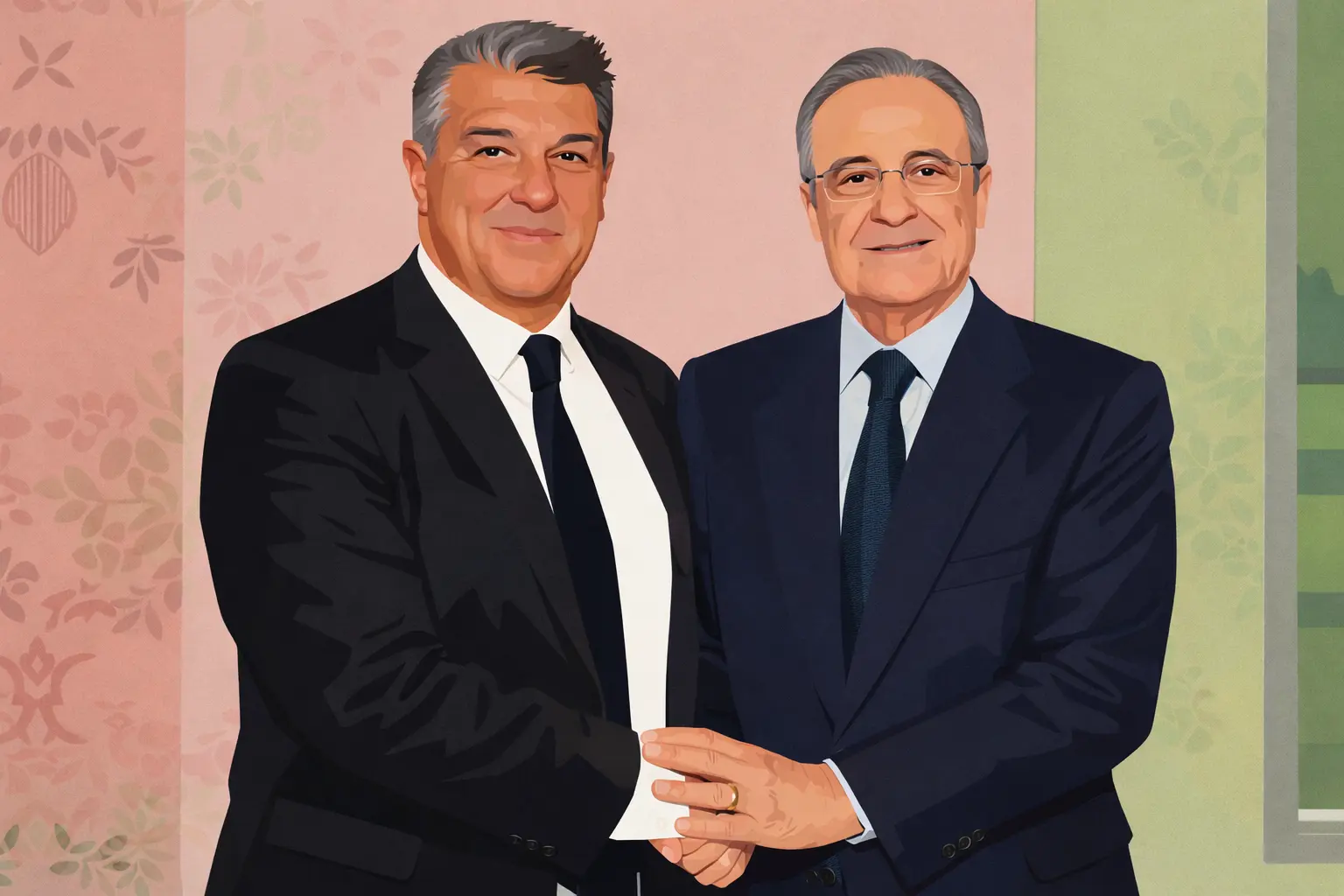 Florentino Perez, Joan Laporta