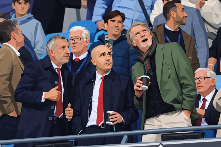 Sir Jim Ratcliffe, Omar Berrada, Jason Wilcox