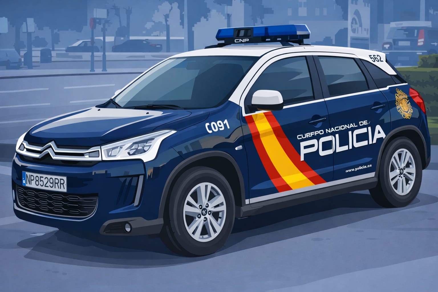 Real Madrid star pulled over by police