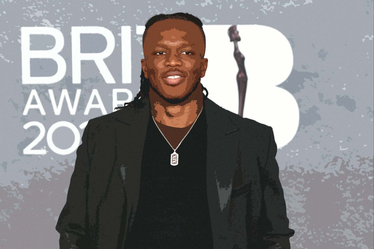 KSI at the Brit Awards.