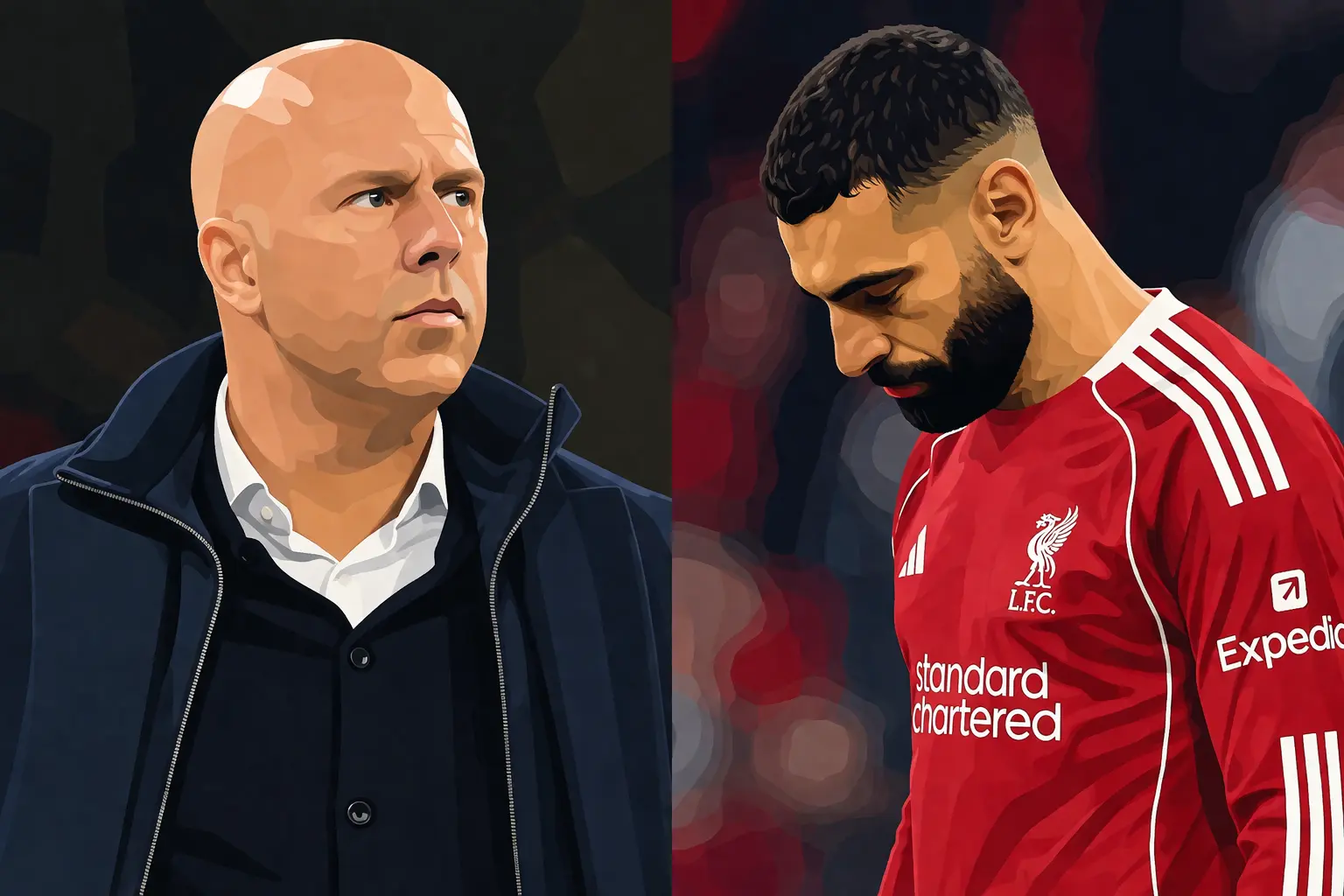 Arne Slot, Mohamed Salah