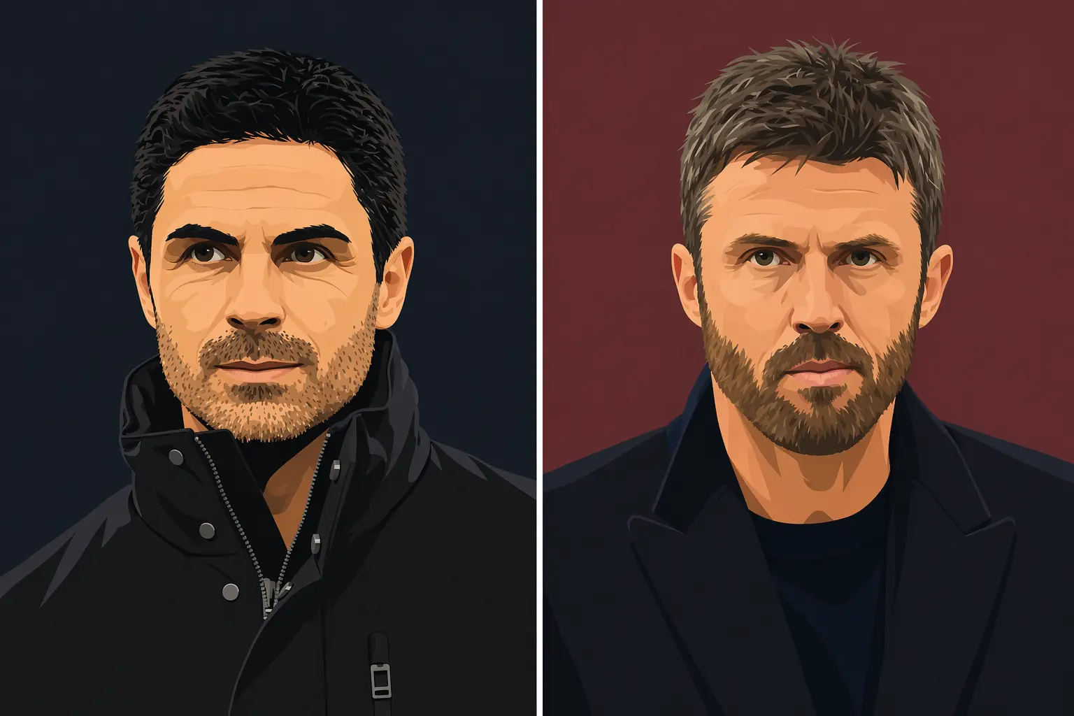 Mikel Arteta. Michael Carrick