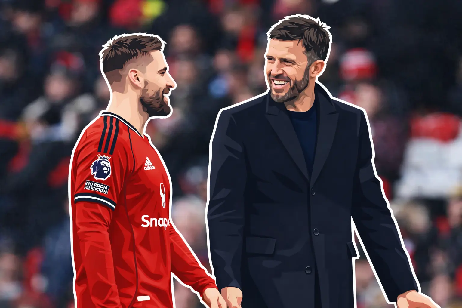 Luke Shaw, Michael Carrick