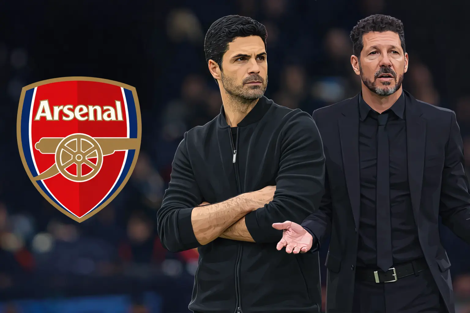 Mikel Arteta, Diego Simeone