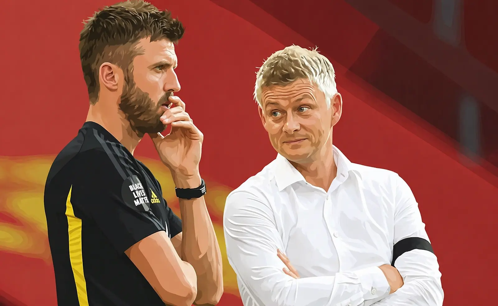 Michael Carrick, Ole Gunnar Solskjaer