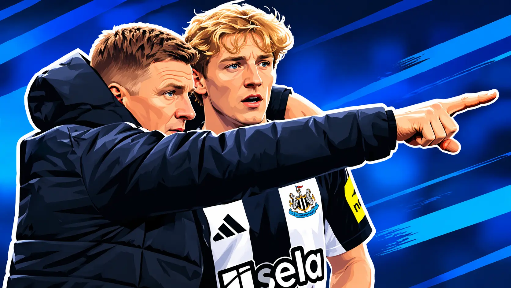 Eddie Howe, Anthony Gordon