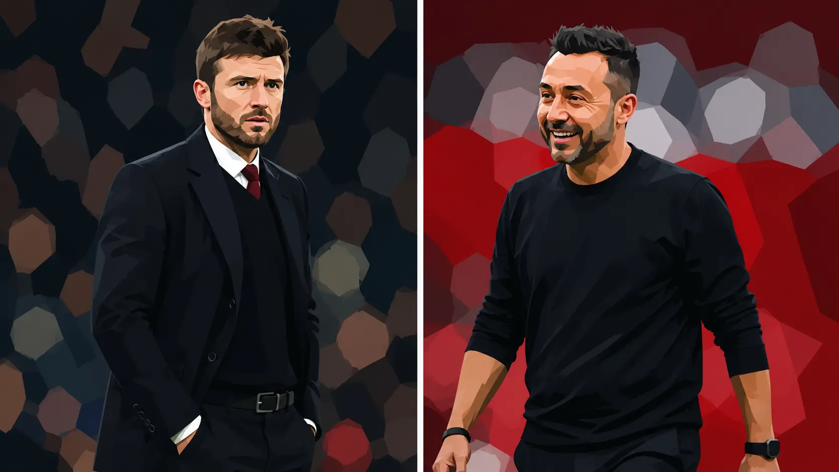 Michael Carrick, Roberto De Zerbi