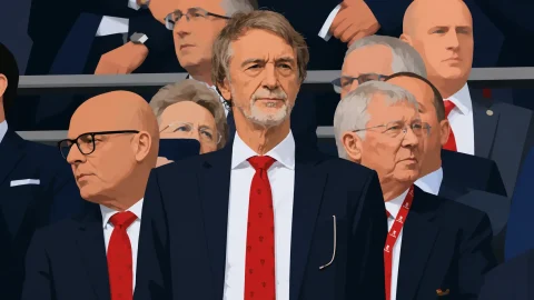 Sir Jim Ratcliffe, Sir Alex Ferguson, and Sir Dave Brailsford