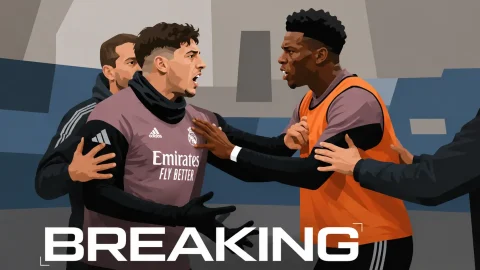 Aurelien Tchouameni and Federico Valverde