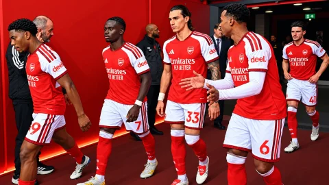 Arsenal players