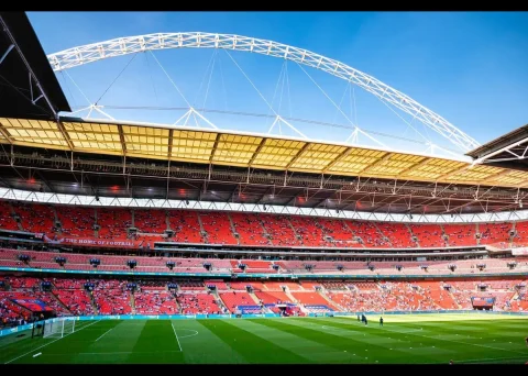 Wembley Stadium for England game