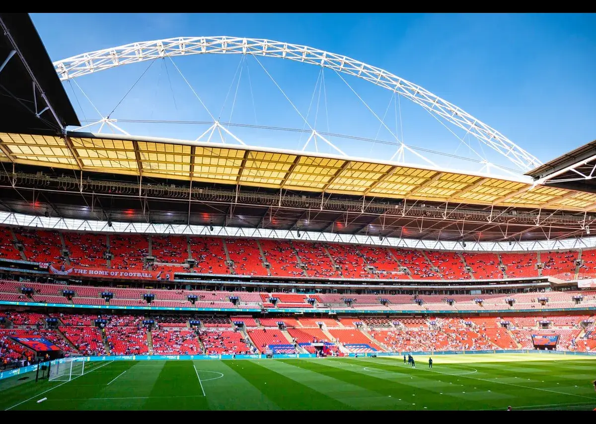 Wembley Stadium for England game
